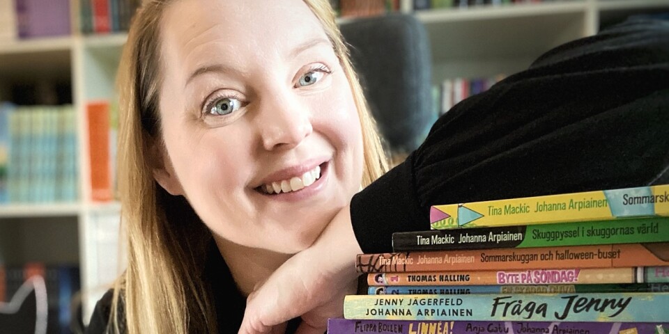 Johanna Arpiainen om nya barnboken: ”De tyckte tydligen att jag var rolig”