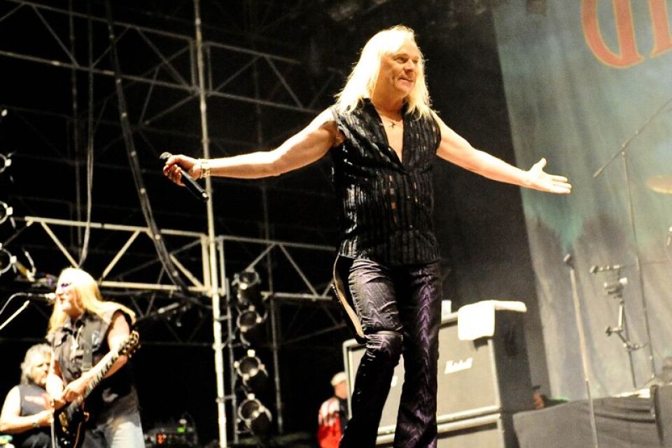 Uriah Heep på Sweden rock 2009.