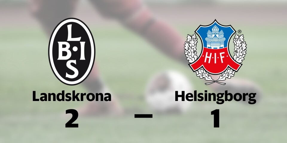 Landskrona vann hemma mot Helsingborg