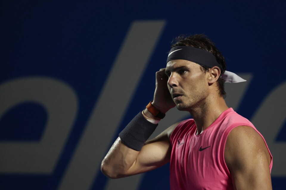 Rafael Nadal är ett av flera stora namn som är klara för Madrid Open. Arkivbild.