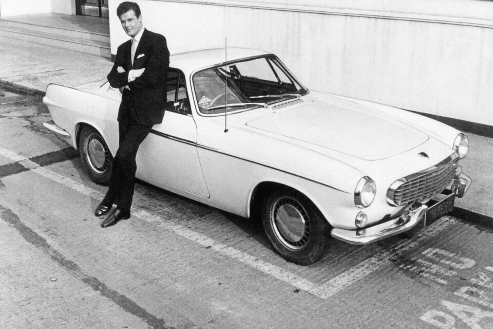 Sir Roger Moore körde sin Volvo P188 S i tv-serien Helgonet under 1960-talet. Nu är Volvo Cars ägare till bilen och den ställs ut på bilmässan i Tyskland.