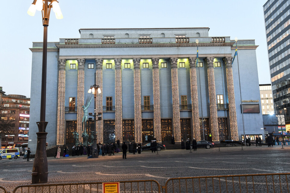 Konserthuset i Stockholm gästas i maj av Lvivs nationella symfoniorkester. Arkivbild.