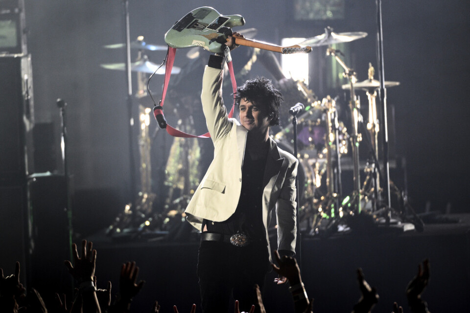 Green Day ställer in turnén i Asien. Arkivbild.