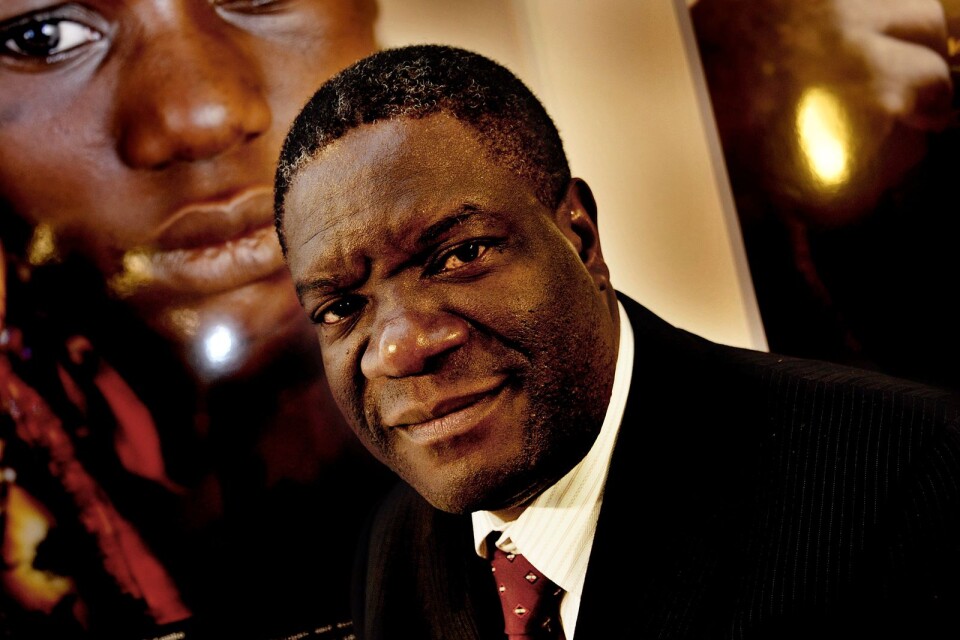 Denis Mukwege opererar kvinnor utsatta för könsstympning på Panzisjukhuset i Kongo-Kinshasa., fick Nobels fredspris 2018. Konsert till förmån för sjukhuset den 10 mars.