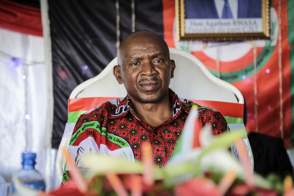 Det ledande oppositionspartiet i Burundi har utsett sin ledare Agathon Rwasa till partiets kandidat i presidentvalet i maj. Partiet säger sig se en koppling i helgens oroligheter till presidentvalet. Arkivbild.