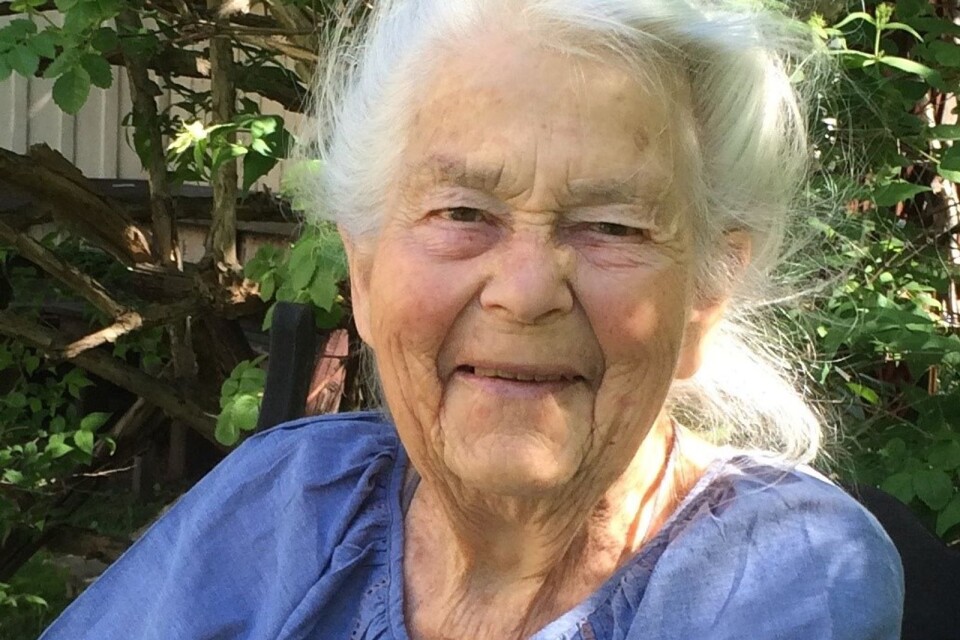 Liselotte Malmsten, född Bourcart, har avlidit 99 år gammal i sitt hem i Bergshamra.