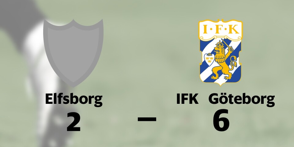 Theo Lind enda målskytt när Elfsborg föll