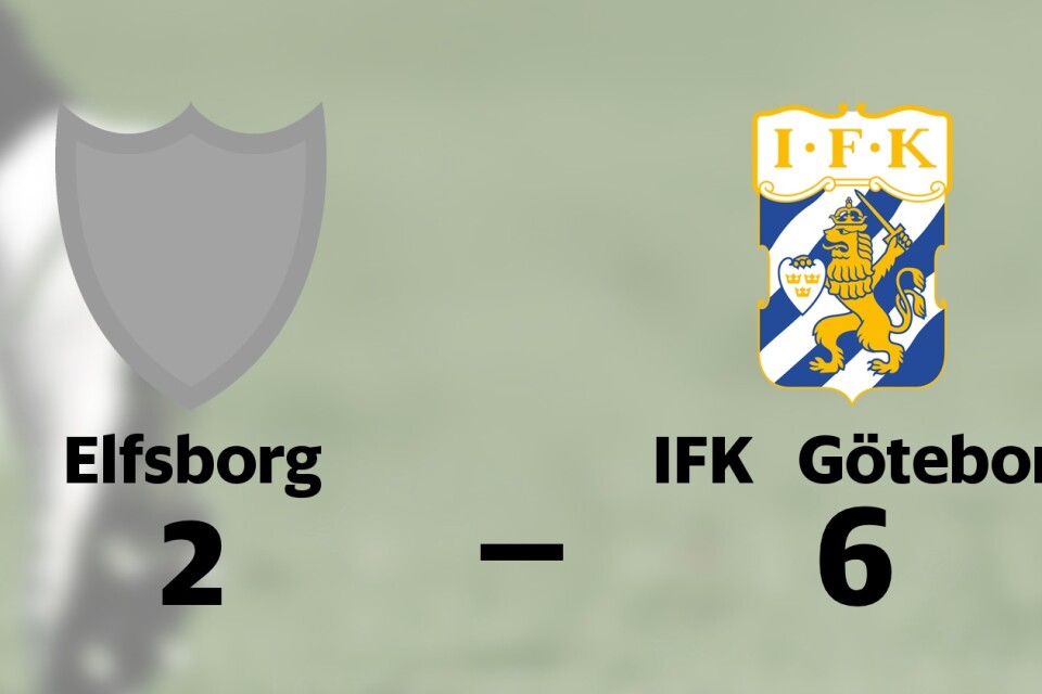 Theo Lind enda målskytt när Elfsborg föll