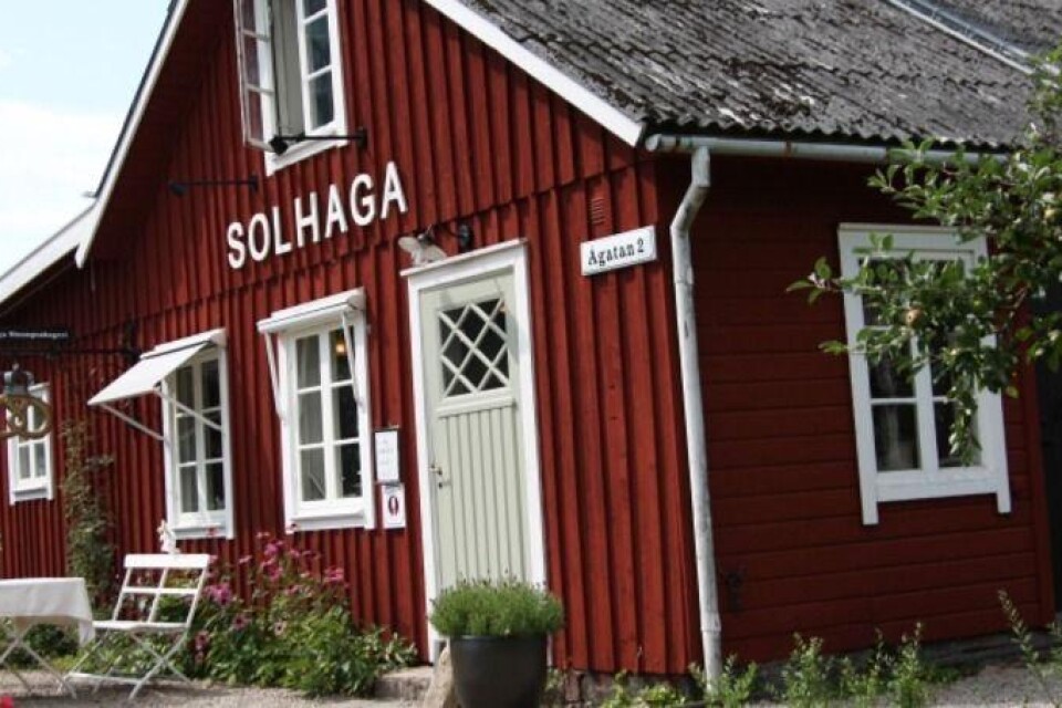 Solhaga stenugnsbageri i Slöinge utanför Falkenberg är just nu i centrum för ännu en märklig fackligaktion där man förvarnat om blockad. Foto: Cafékartan