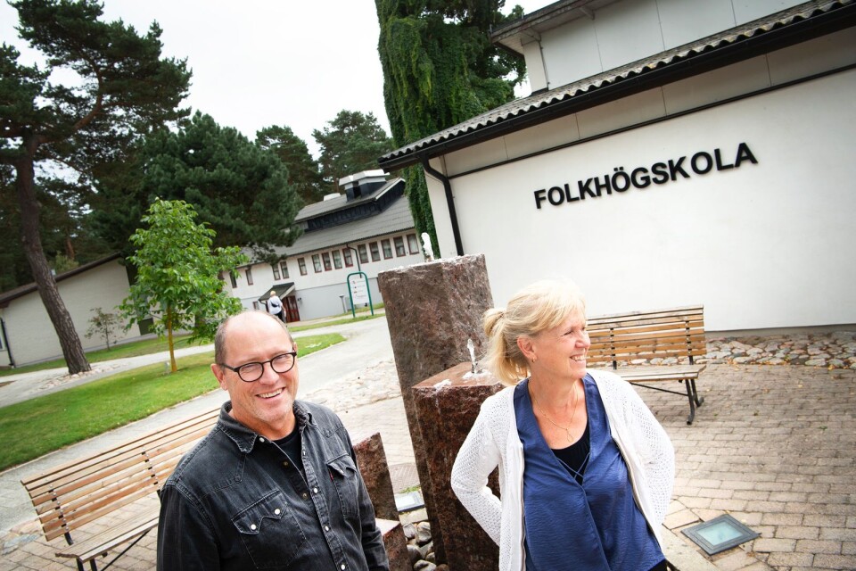 Biträdande rektor Hans Skäremo och rektor Jenny Anderberg leder arbetet på Furuboda.