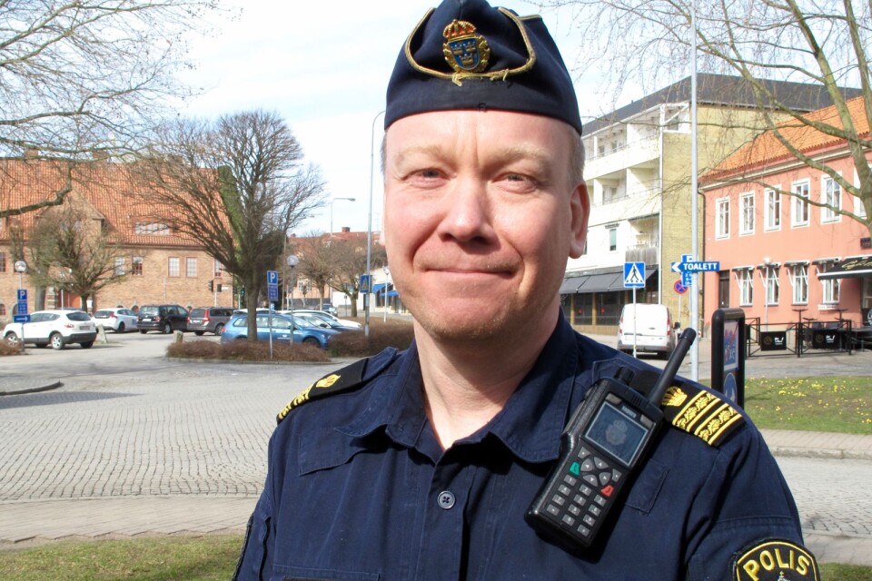 Kommunpolis Mats Hadartz är en av de som föreläser under dagen.