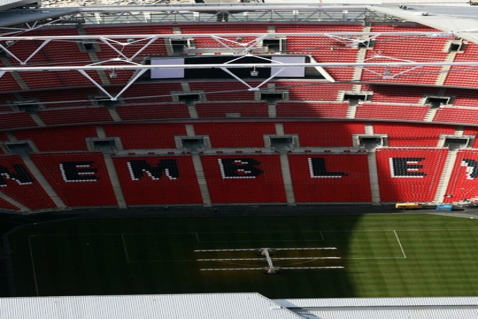 Wembley Stadium. Arkivbild.