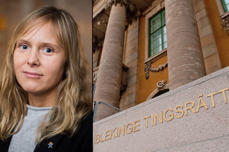 Åklagaren Lena-Marie Bergström.