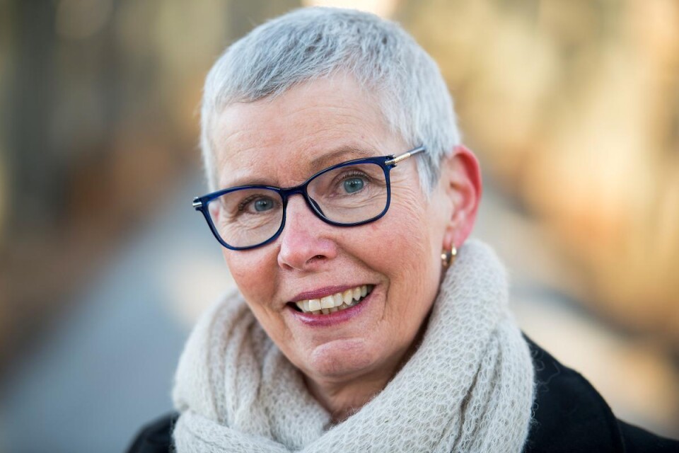 Bloggaren och författaren Katarina Olsson växte upp i Karlskrona i en familj där läsning uppmuntrades. – Vi hade massor av litteratur hemma. Foto: Mattias Mattisson