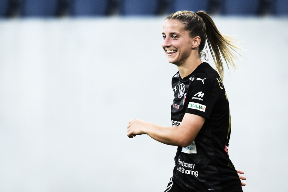 Rosengårds Jelena Cankovic stod för tre mål i överkörningen mot Uppsala.