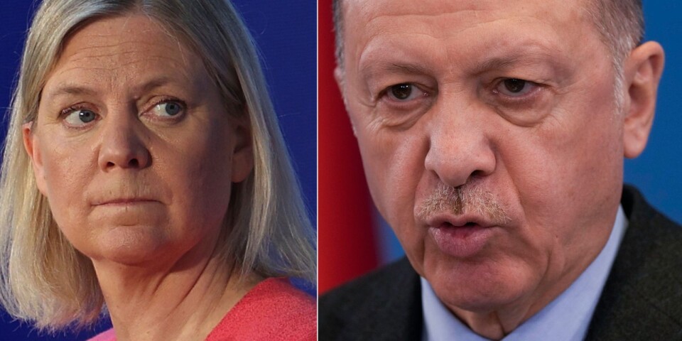 Här är Turkiets krav på Sverige – för att godkännas i Nato