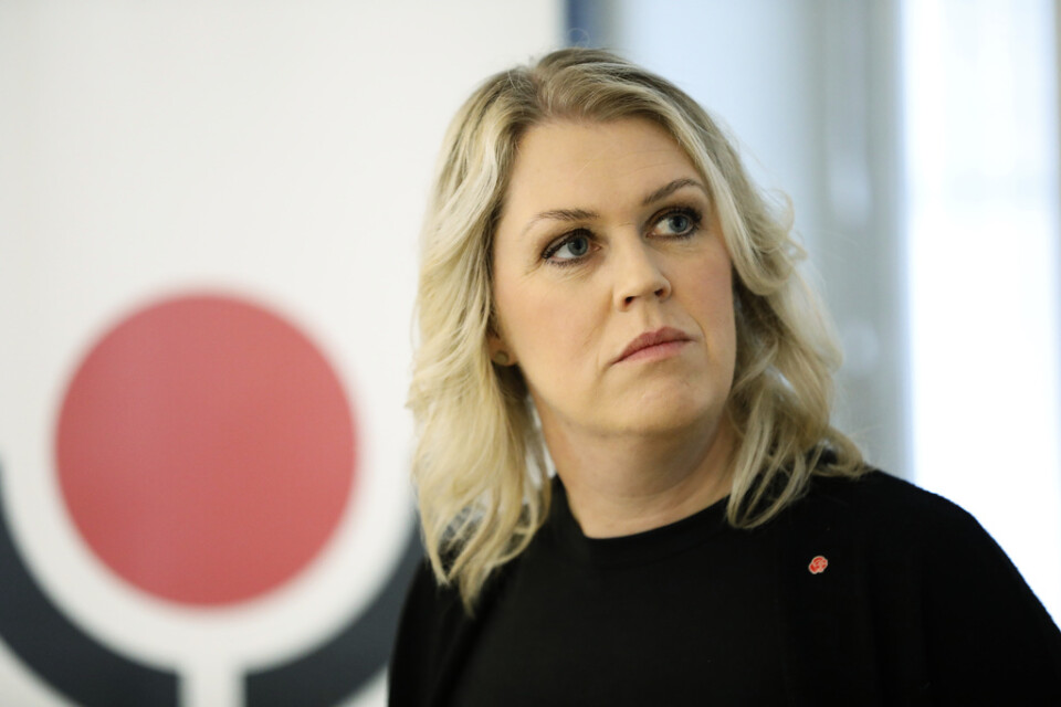 Socialminister Lena Hallengren (S) vill nu se en lagändring. Arkivbild.
