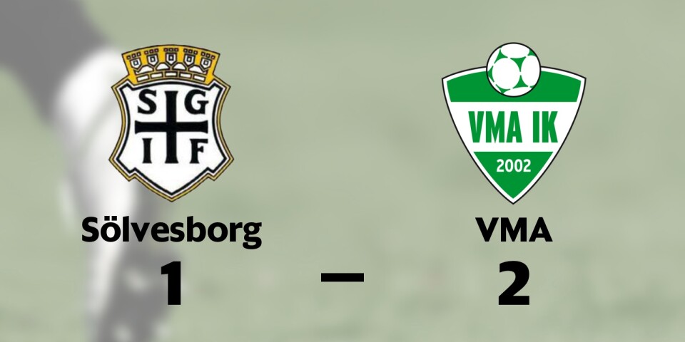 Stark seger för VMA i toppmatchen mot Sölvesborg