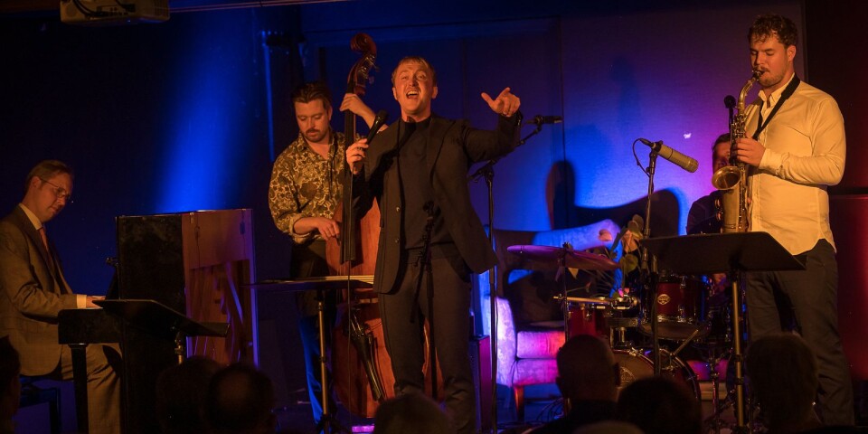 Alexander Lövmark Band bjöd på intim jazzkväll med imponerande scatsång