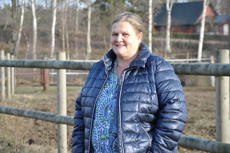 Anette Berg basar över den sportsliga biten på Hovdala International Horse Trials.                                             Foto: Marika Höghäll