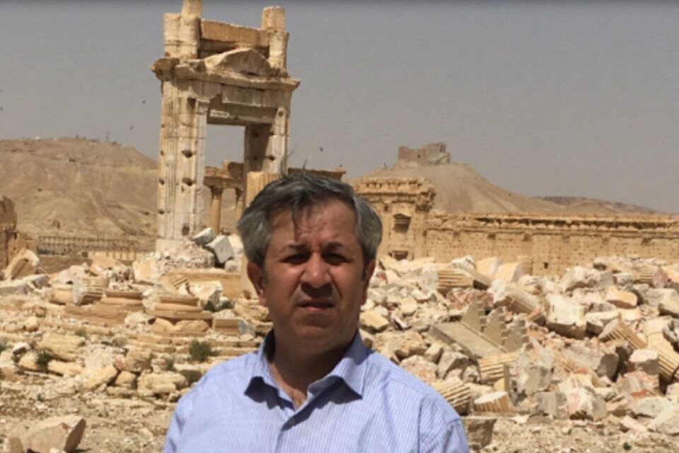 Professor Maamoun Abdulkarim besökte ett Palmyra i ruiner, precis efter dess befrielse i april 2016. "Det här är en mänsklig arkeologi. Det är vårt mänskliga arv och vi bör försvara det i hela världen: också i Sudan, Jemen och Mali", säger han om sitt arbete.