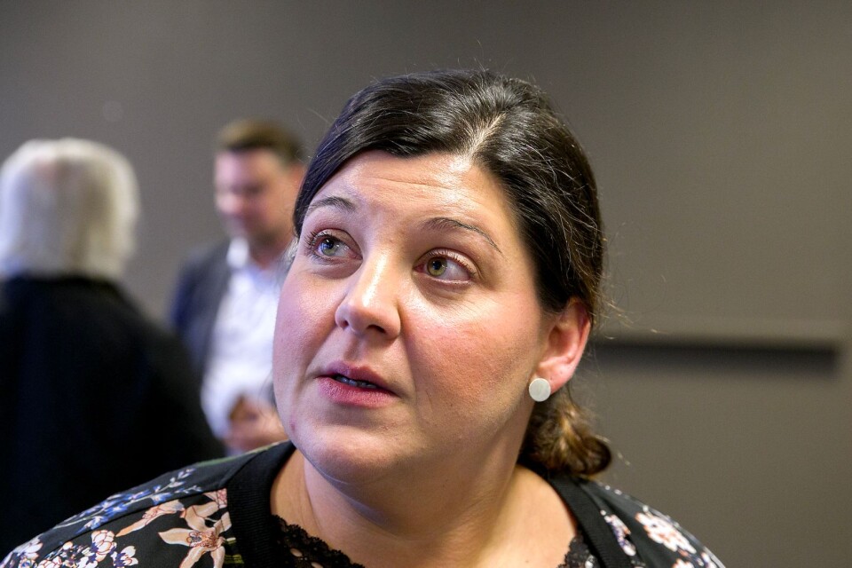 Angelica Katsanidou, ordförande för regionstyrelsen i Region Kalmar län.
