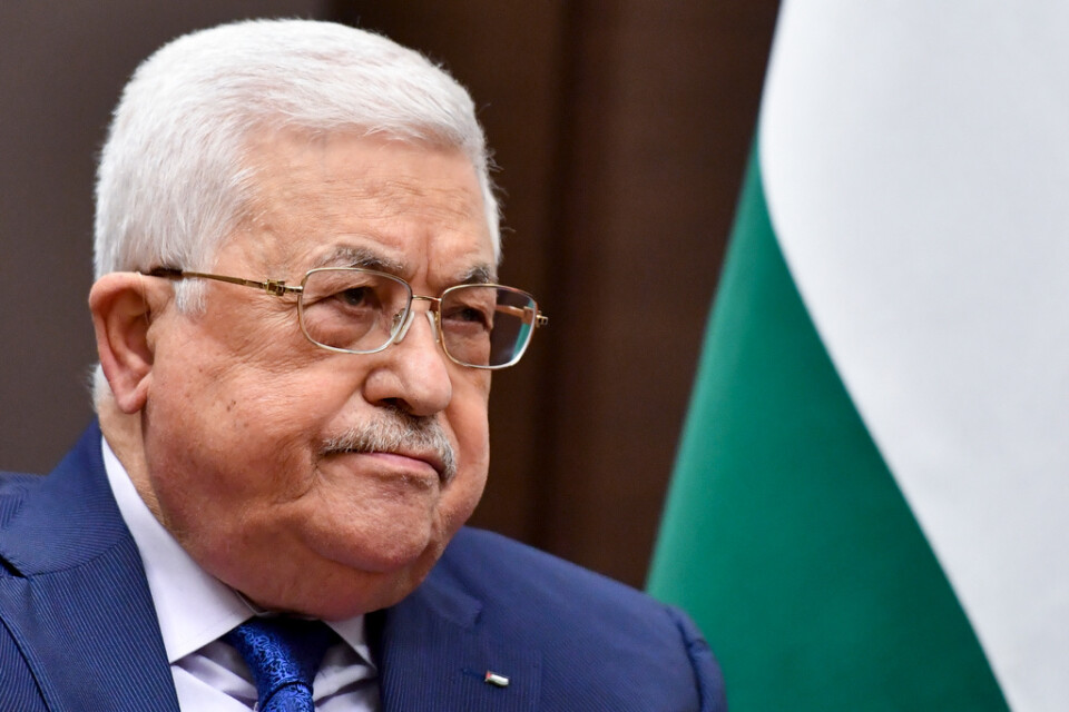 Palestiniernas president Mahmud Abbas. Arkivbild.