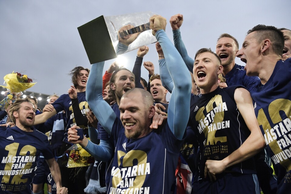 Allsvenskan är en av alla sportevenemang som skjutits på framtiden. Arkivbild.