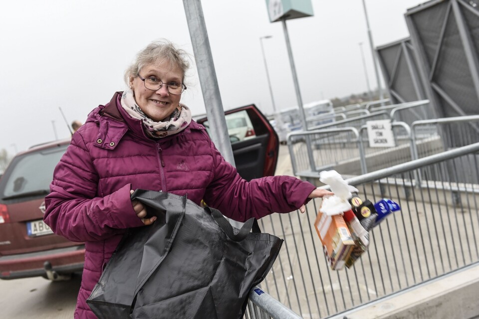 Susanne Stjernholm says: “I think people will need to collect it so that it’s only twice a month. But I don’t like fines.