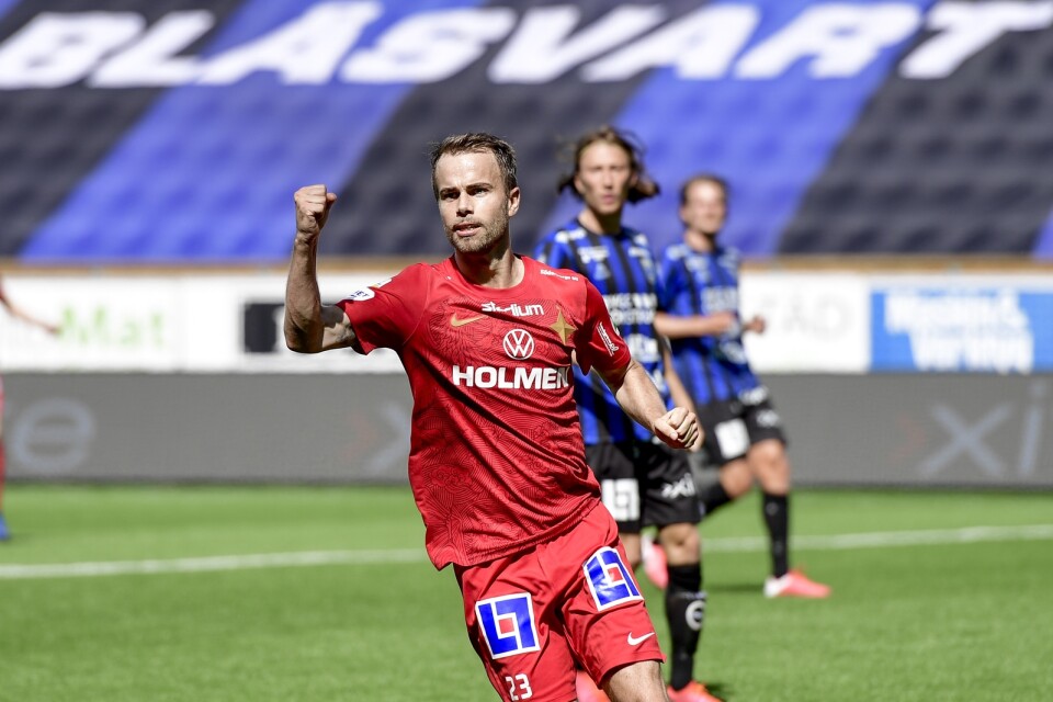 Andreas Blomqvist är tillbaka i Mjällby. Arkivbild.