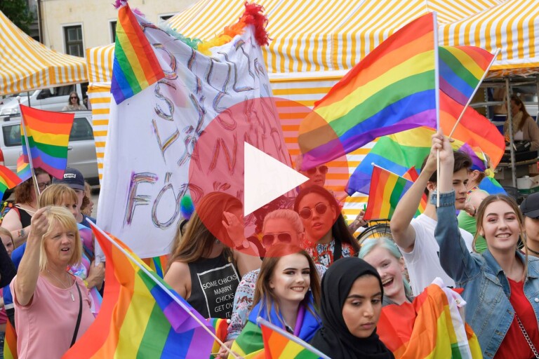 TV: Se invigningen av årets Växjö Pride