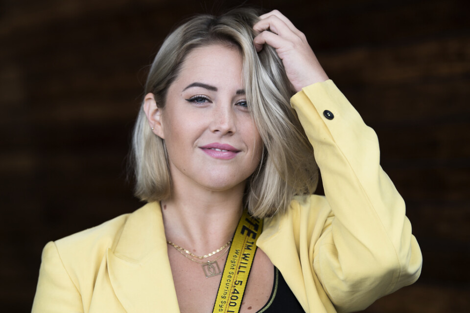 Molly Sandén har fått flest P3 Guld-nomineringar 2019. Arkivbild.
