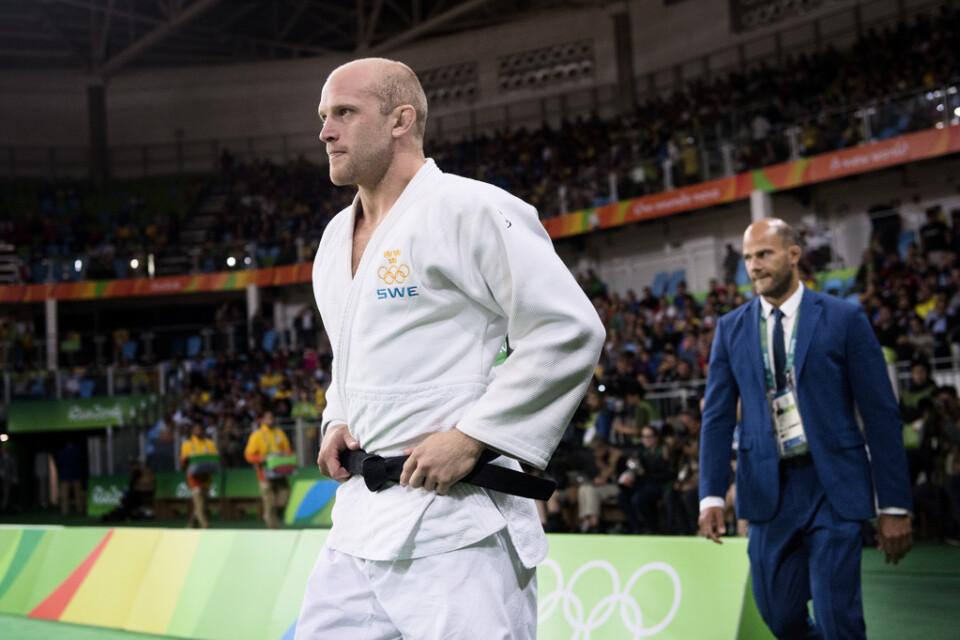 Marcus Nyman under OS i Rio de Janeiro. Arkivbild.