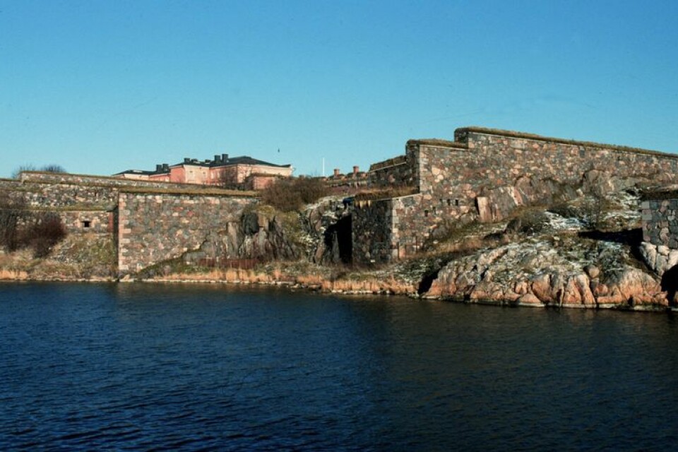 Sveaborgs fästning utanför Helsingfors.