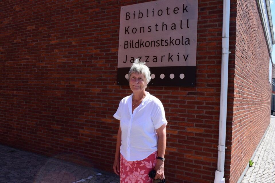 Kerstin Lindholm besökte i förra veckan Kulturhuset för att hitta turistinformation. Hon tycker att det är dåligt att det inte finns någon regelrätt turistbyrå på plats.