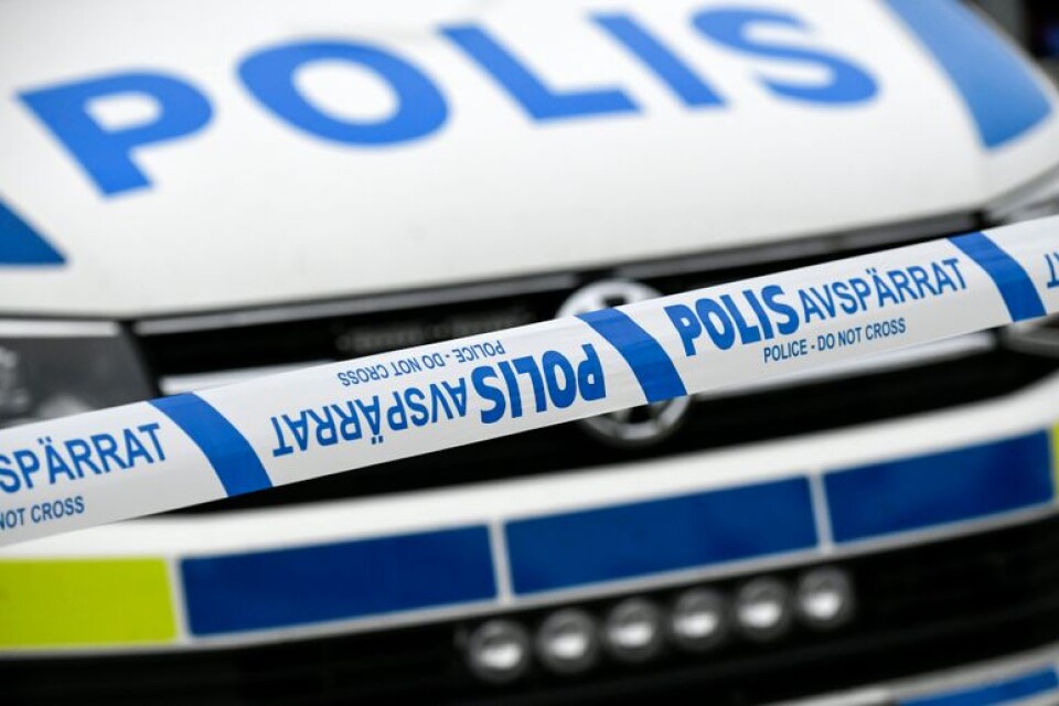 Polis larmades till en villa i östra Växjö.