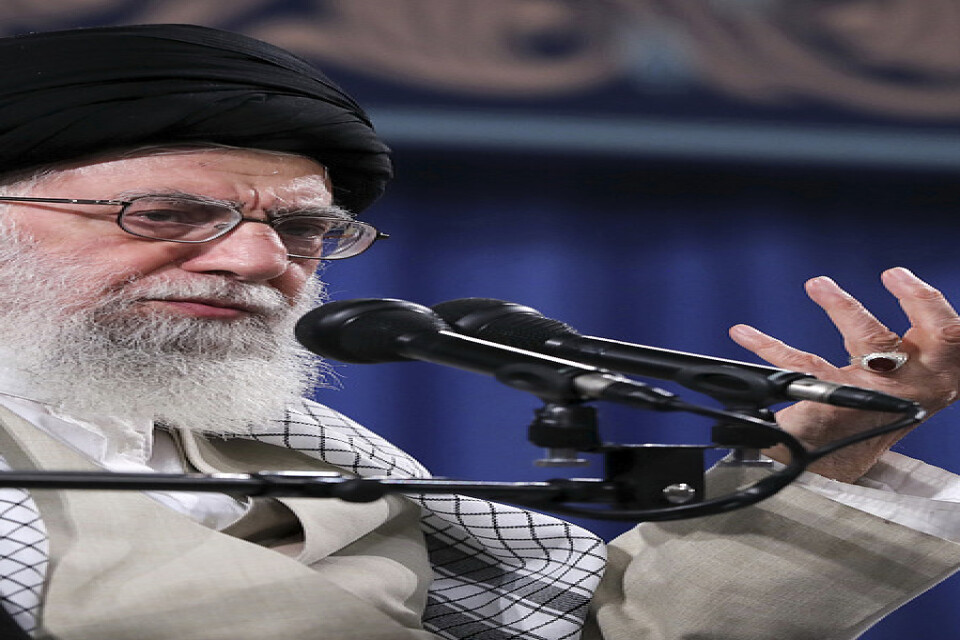 Irans högste ledare ayatolla Ali Khamenei. Arkivbild.