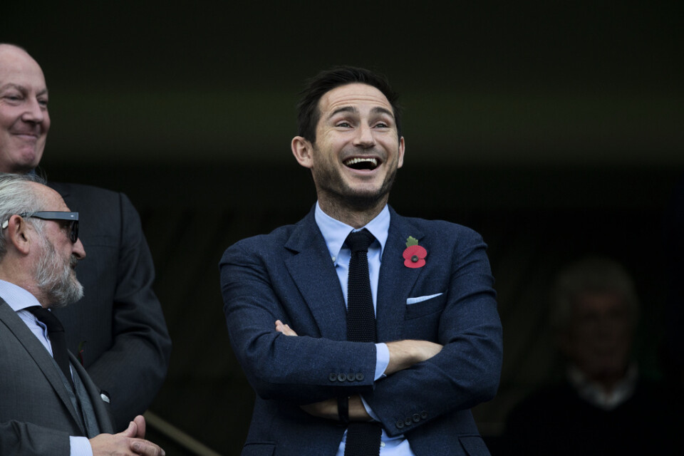Managern Frank Lampard kan föra Derby till Premier League. Arkivbild.