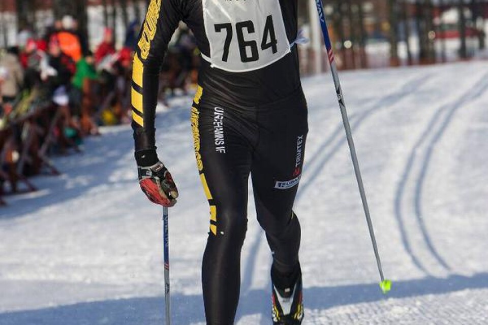 ARKIVFOTO: Andreas Svensson är Sveriges bästa 15-åring på skidor. Det bevisade han med ett guld på USM i Borlänge.