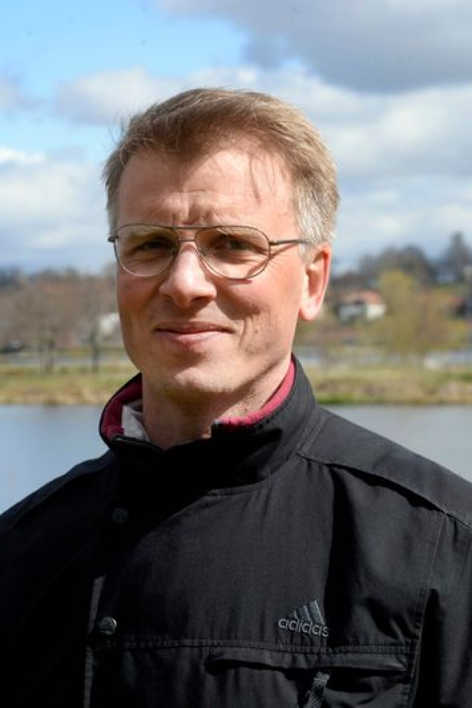 Andreas Hedrén är sjömiljöansvarig på Växjö kommun.
