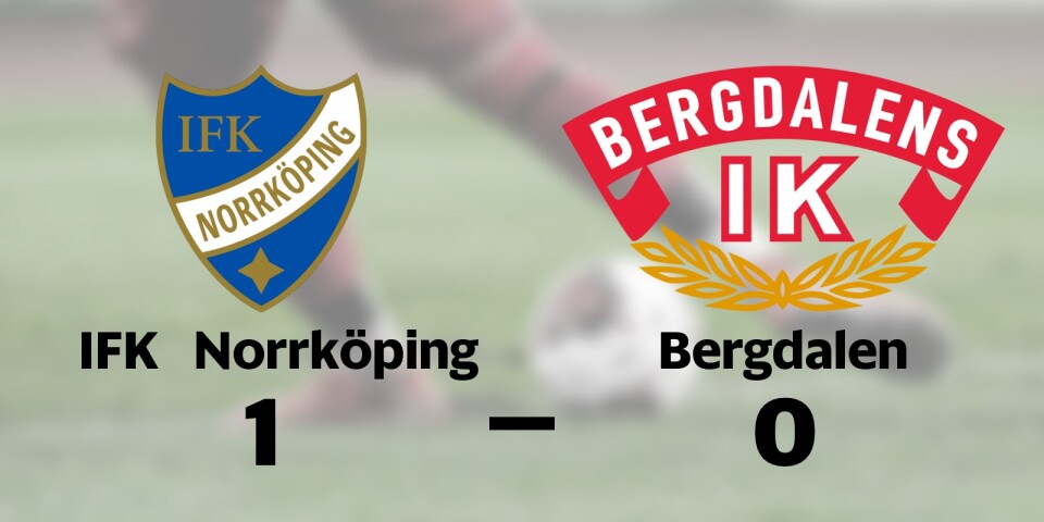 IFK Norrköping vann mot Bergdalen