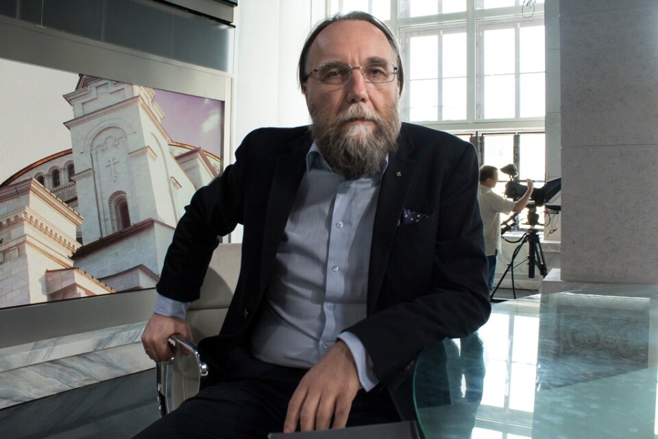 Ryske filosofen Aleksandr Dugin uppges vara en av de personer som hamnar på EU:s nästa sanktionslista på grund av Rysslands krig i Ukraina. Arkivfoto.