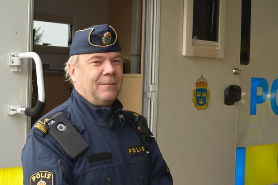 Rolf Paimensalo, kommunpolis i Östra Göinge.