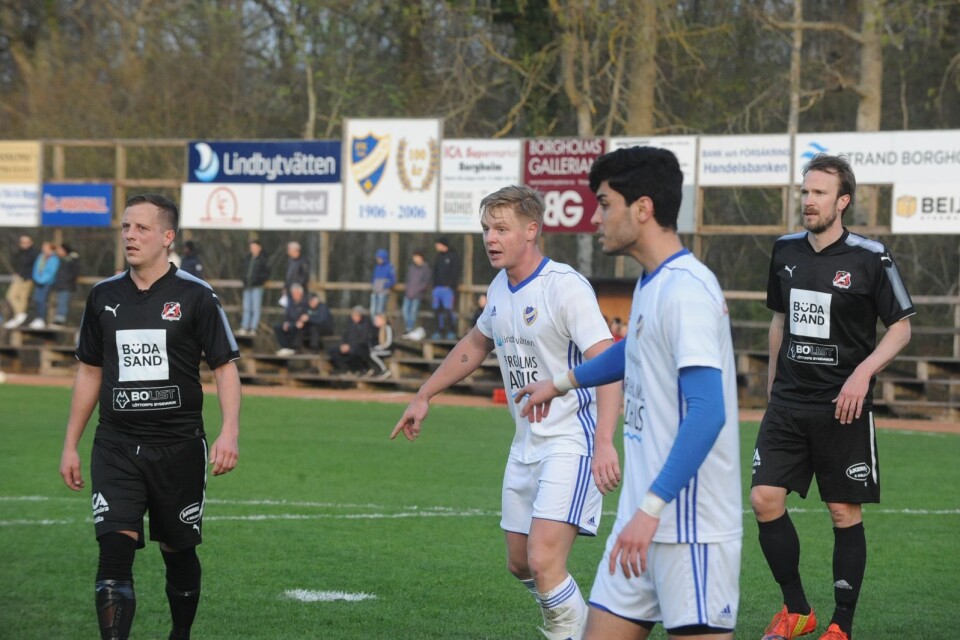 Axel Petersson och Ali Husseins IFK Borgholm spelade 3-3 mot Björn Fjellström och Pelle Nilssons Böda/Högby i våras. Nu möts de igen i den första höstomgången av division 5.