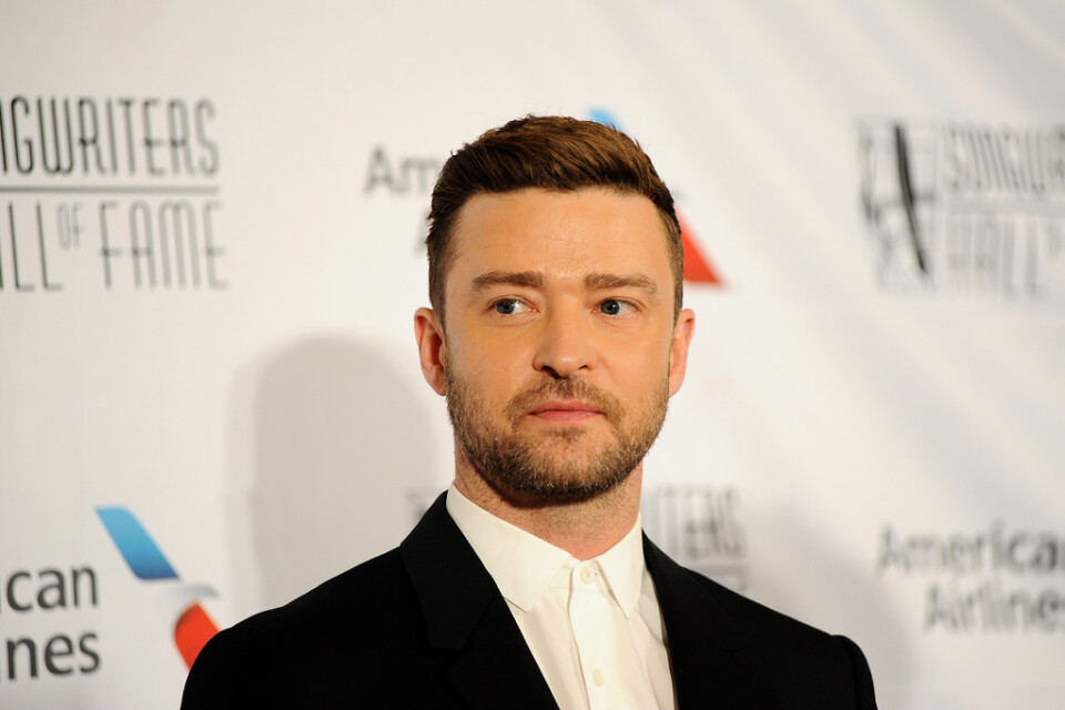 Artisten och skådespelaren Justin Timberlake. Arkivbild.
