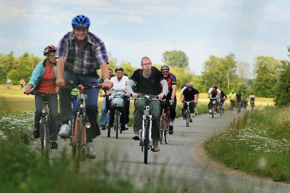Kristianstad runt går genom ett vackert landskap på vägar som lämpar sig bäst på cykel.