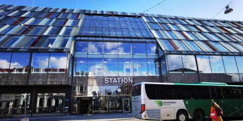 En restaurang i Växjö stations- och kommunhus är stängd efter att bolaget som drivit restaurangen gått i konkurs.