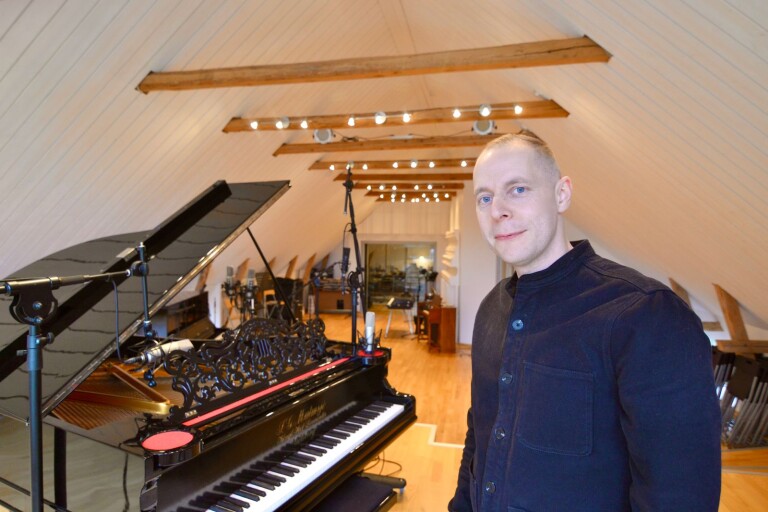 Veckans profil: Olof Eveborn lägger ner själ och hjärta i musikstudion