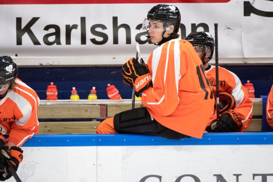 Linus Karlsson har en spännande hockeyframtid.