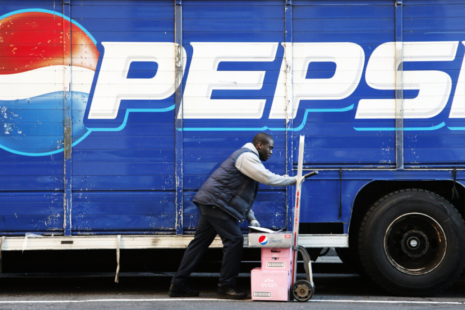 Överraskande stort lyft för Pepsicos försäljning av tilltugg. Arkivbild